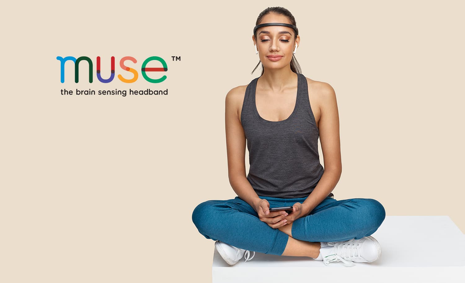 NAIQIALUO Bandeau De MéDitation BiodéTecteur,Le Bandeau De DéTection du