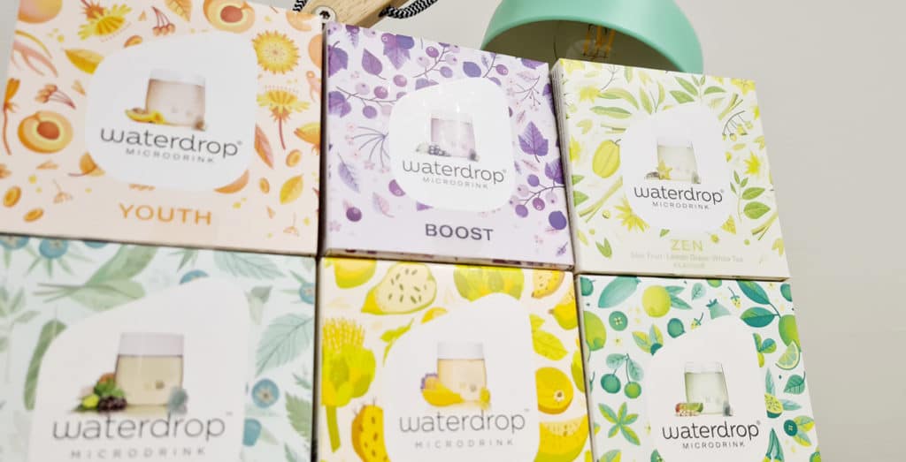 Waterdrop : Les pastilles qui font boire de l'eau –